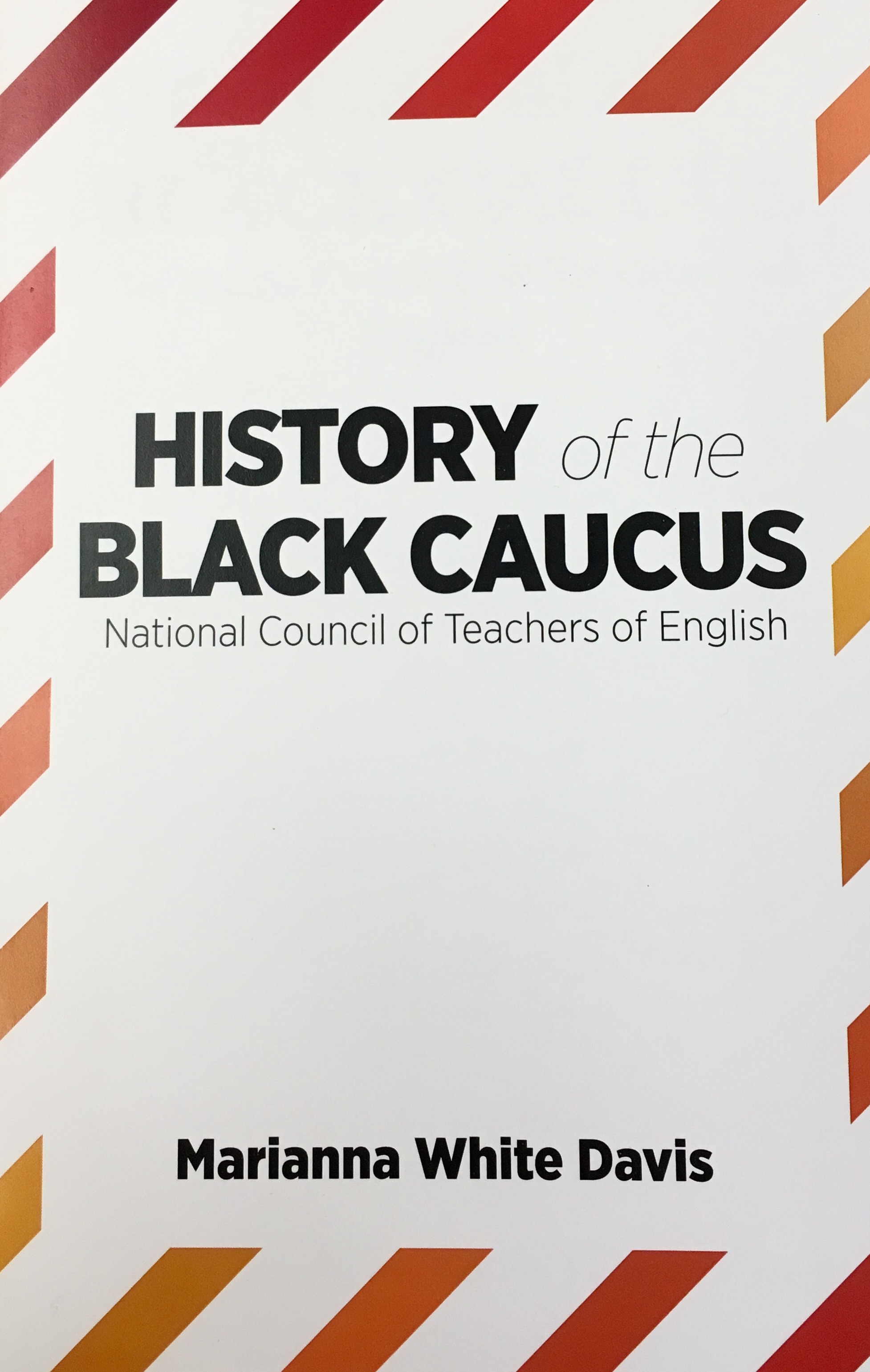 Cover for History of the Black Caucus